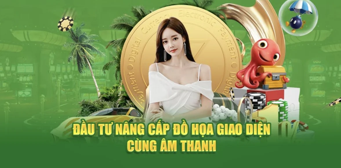 Giao diện và đồ hoạ của sân chơi được đầu tư cực khủng 